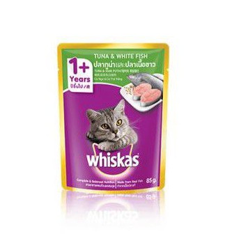 Makanan basah WHISKAS pouch saset 85 gram all Varian Makanan Kucing Basah Sachet