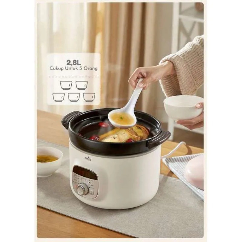 Emily Slow Cooker 2,8 Liter ESC-33002