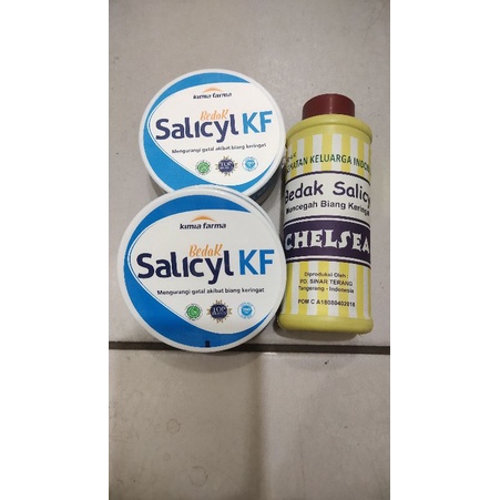 Salicylkf Bedak Gatal Salicyl 60g Original Kimia Farma/Bedak Gatal Salicyl KF 60g