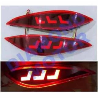  Lampu  LED Reflektor  Bumper Belakang Mobil  All New Rush All 