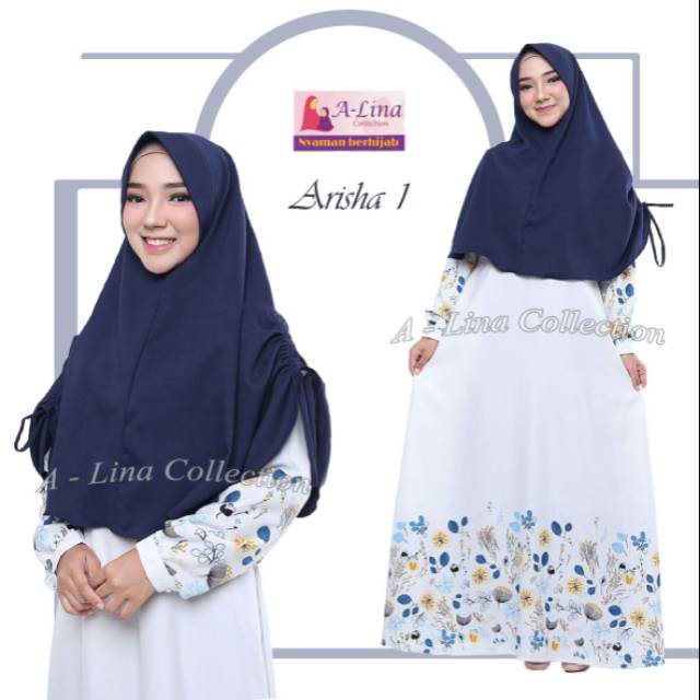 Arisha dress by Alina /gamis Arisha / gamis busui