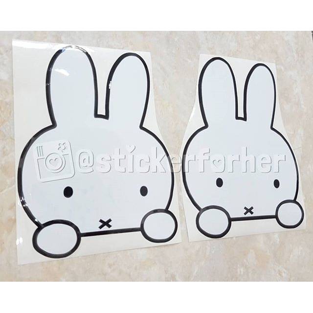 

Stiker cute miffy bunny rabbit kelinci lucu imut