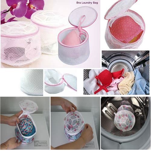 PROMO!! Laundry Bag Organizer / Keranjang Cucian Pakain Dalam / Kaos / Kaki Underware Bra