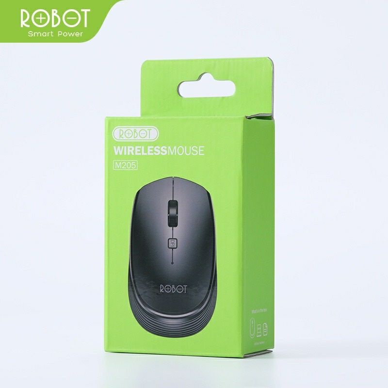 ROBOT Mouse Wireless M205 2.4G 800 - 1600DP