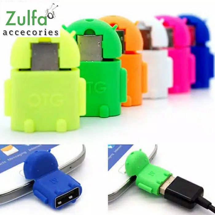OTG Micro USB ROBOT ANDROID Tanpa kabel
