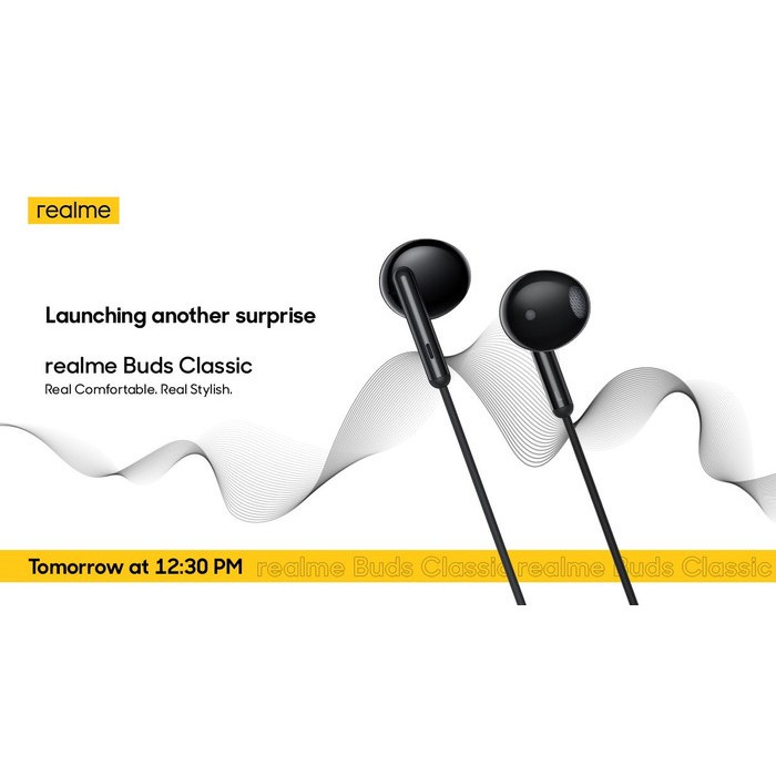 Headset Realme / Earphone Realme Buds Clasic Original 100%