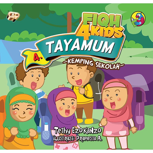 Buku Fiqh For Kids 4 : Tayamum - Kemping Sekolah - Gema Insani 100% Original