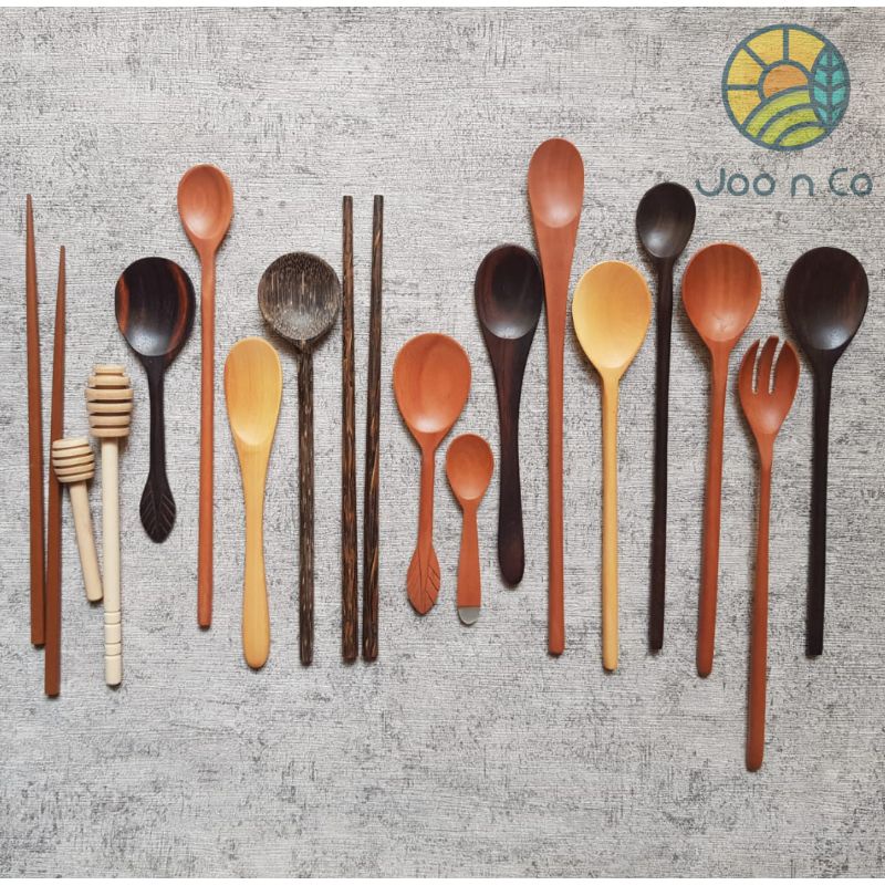 ☀️Joo.n.Co☀️ Sendok madu / kayu pengaduk madu / stick madu / honey dipper / sendok kayu