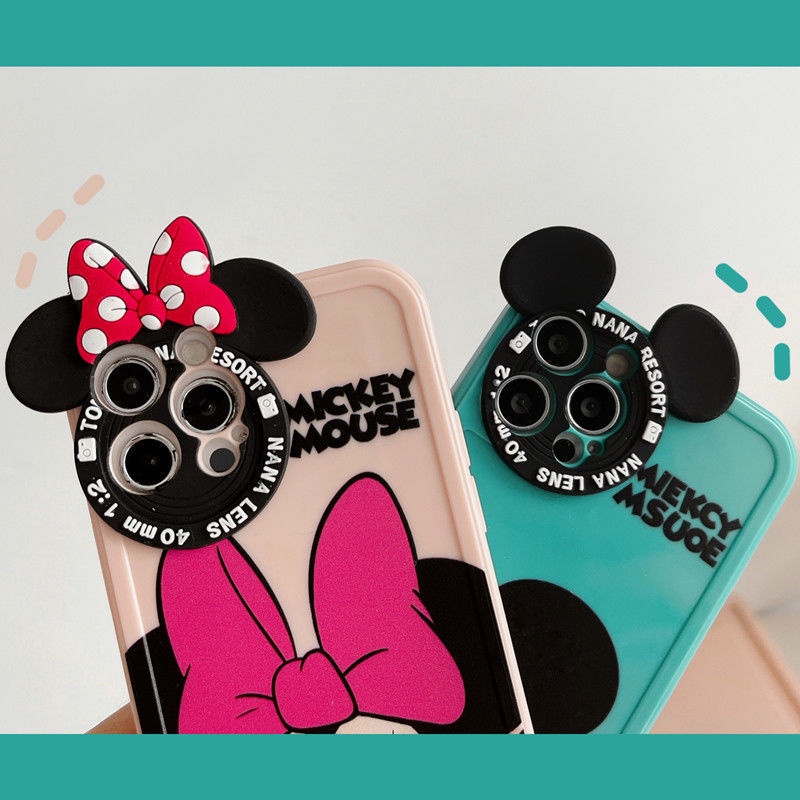 Case Motif Kartun Tikus Untuk IPhone 7 8 Plus 12 13 11 Pro Max X Xs Max Xr Ltsx