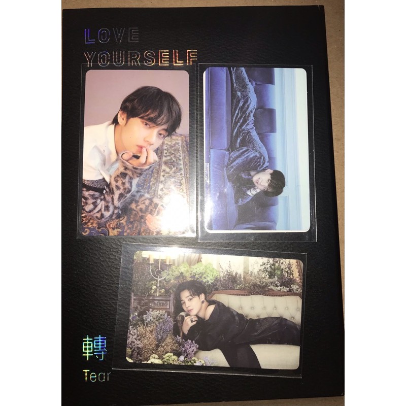[BOOKED]album fullset tear o+taehyung tear o bundle