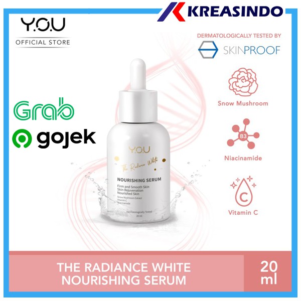 YOU The Radiance White Nourishing Serum 20ml Original Resmi