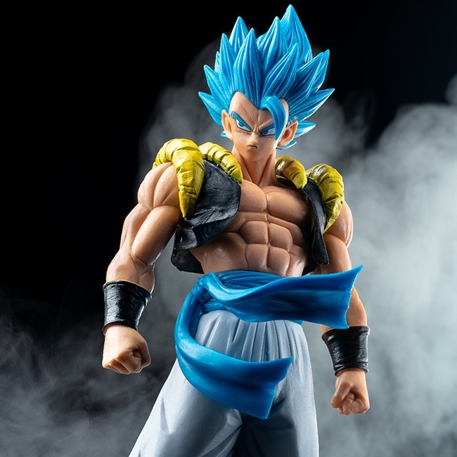 31cm Dragon Ball Super Gogeta Action Figure Dragon Ball Super Saiyan Goku Vegeta Pvc Figura Toy