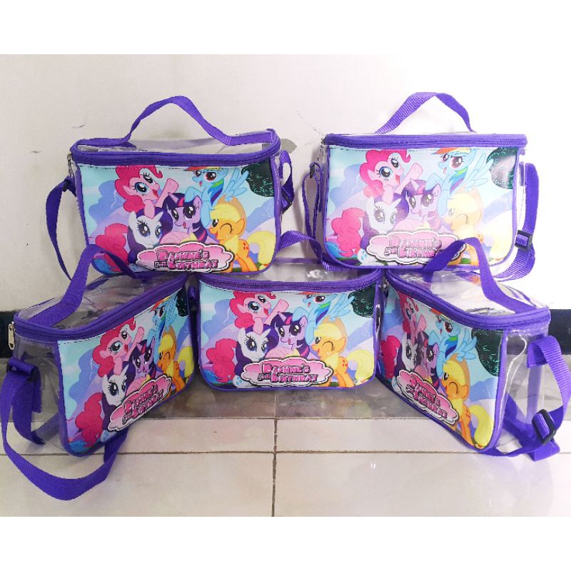 Tas slempang mika souvenir gambar printing.free desain gambar