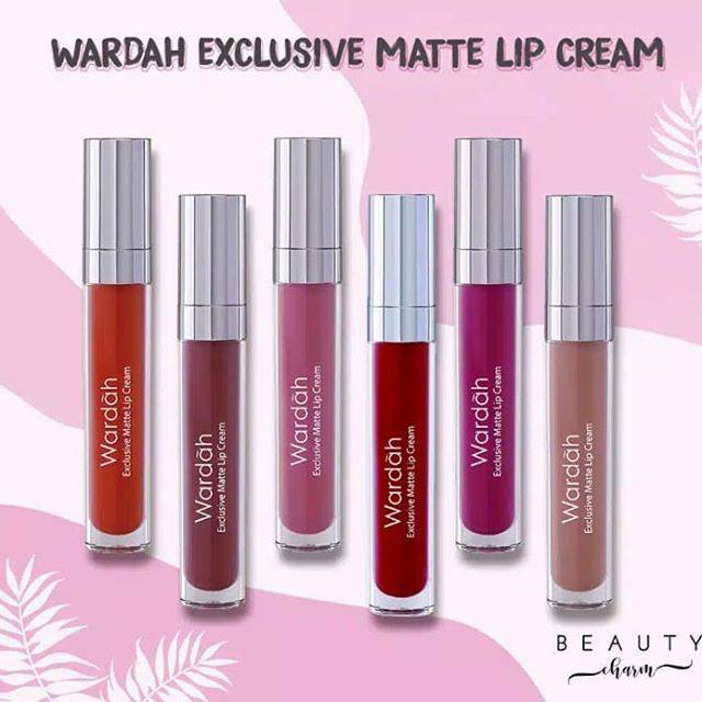 Wardah lipcream Exlusive matte cair lipcream