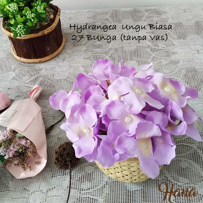 Bunga artificial hydrangea / bunga hidrangea artificial-7