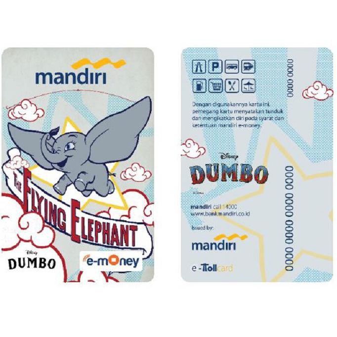 Best Seller Mandiri E-Money Dumbo Character Berkualitas