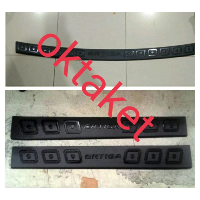 paket sillplate samping + belakang ertiga lama hitam cream