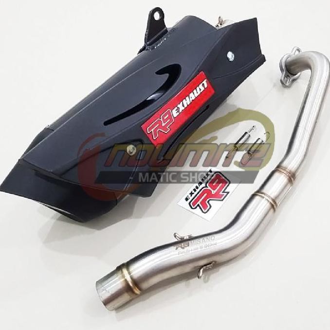 Knalpot Full System R9 Misano Yamaha NMAX