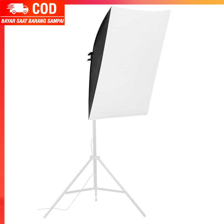 (100% BARANG ORI) TaffSTUDIO Payung Softbox Reflektor 50x50cm E27 Single Socket LD-TZ206