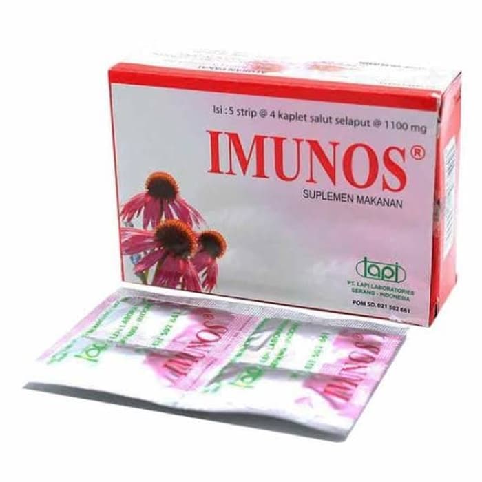 Imunos dan Imunos Plus Tablet per Strip
