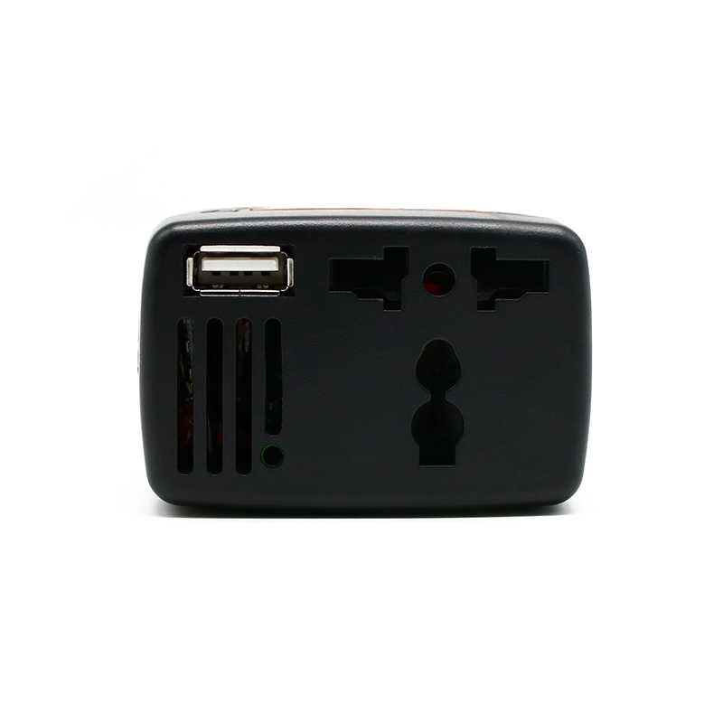 Power Car Inverter 75W 220V AC EU Plug with USB Charger 2.1A