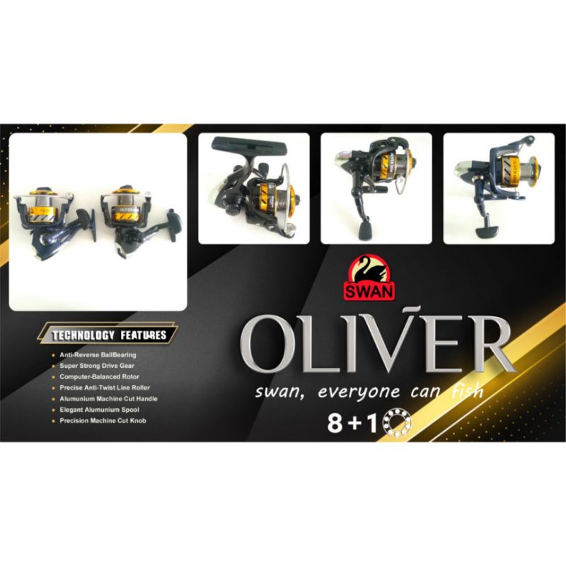 New Reel Swan Oliver 1000 One Way