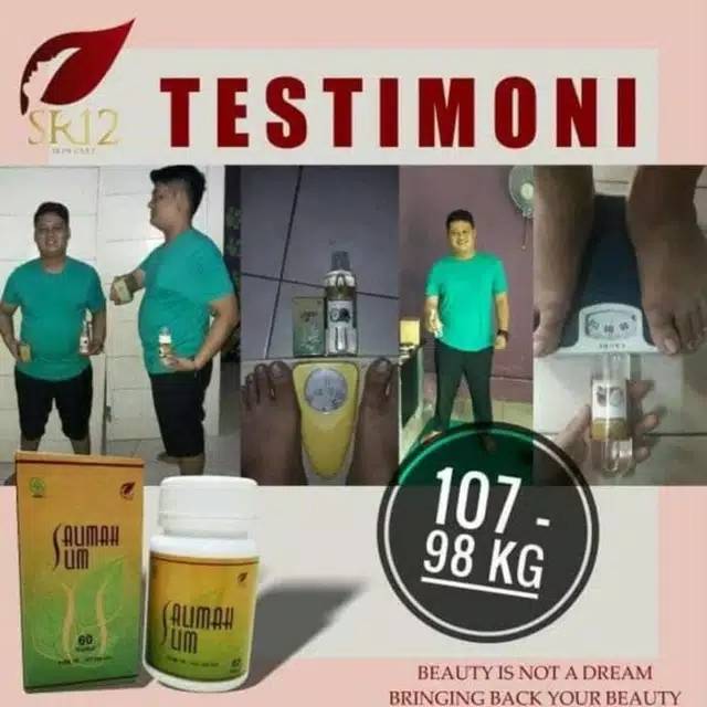 Pelangsing Badan Cepat dan Ampuh Paket Pelakor Salimah Slim SR12 Original Peluntur Lemak Kotor BPOM Perut Buncit Wanita Herbal Ori 100%