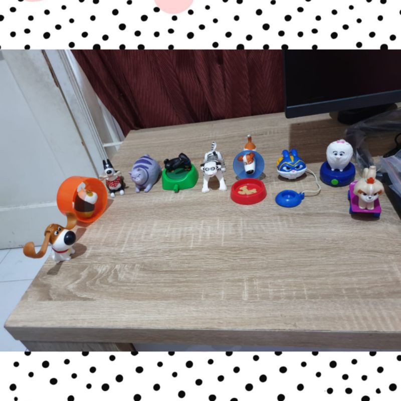 Happy Meal Pet Secret Life Of Pets  2019 Rare Hadiah Happy Meals Mcdonalds Mainan Mcd Burger King