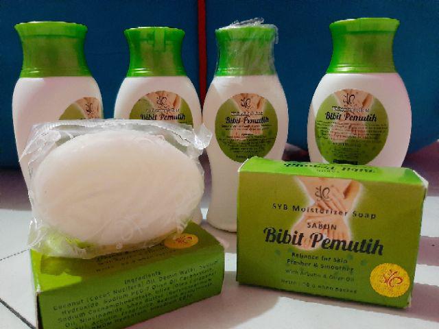 【bdg】paket Bibit Pemutih Bpom Sabun & Lotion 1000% Original