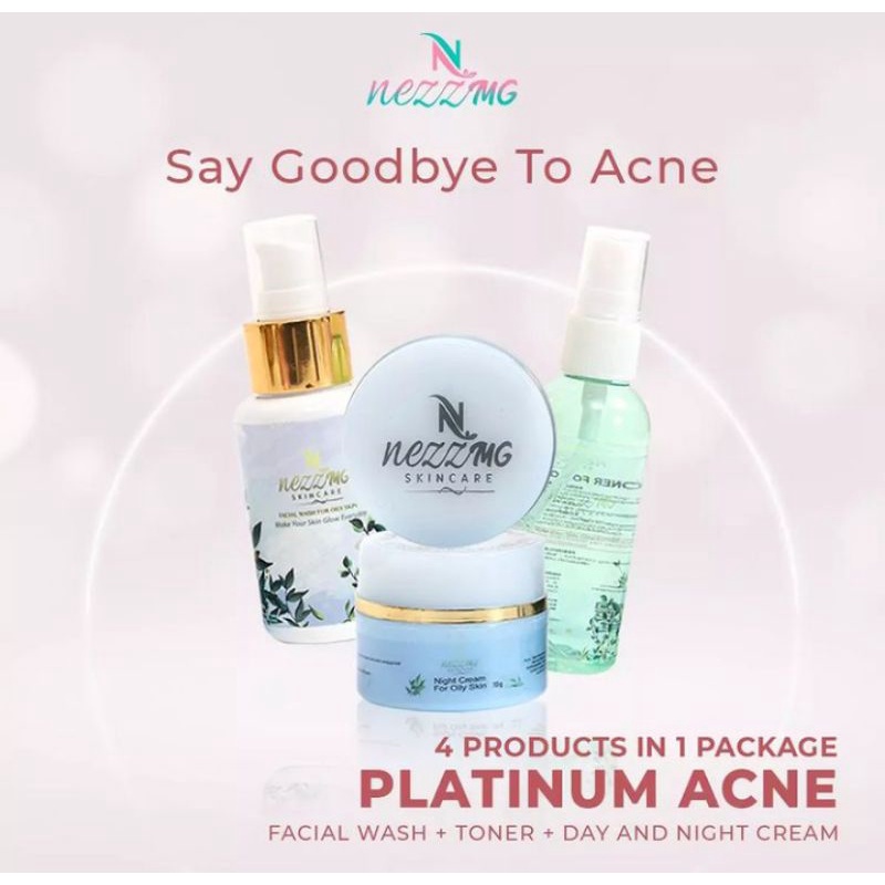 Nezzmg skincare platinum acne