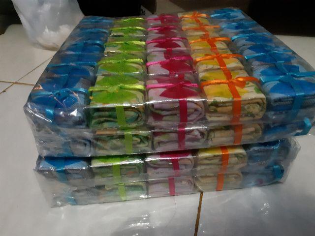 Souvenir Pernikahan Tempat Tisu Kemasan Mika Eksklusif