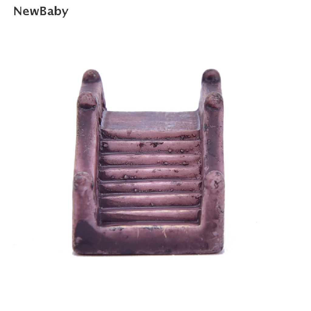 1pc Miniatur Jembatan Kayu Bahan Resin Untuk Dekorasi Lansekap Mikro