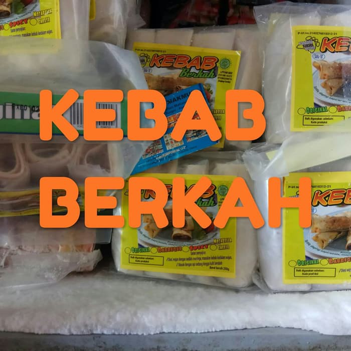 

Kebab original berkah. Sumber frozen makmur