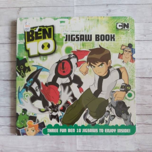 Buku Puzzle Benteb Ben10 Jigsaw Book