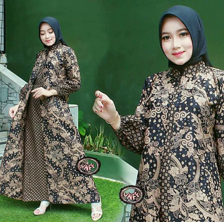 Gamis Batik Gamis Ibu2 Halus Dan Tidak Luntur
