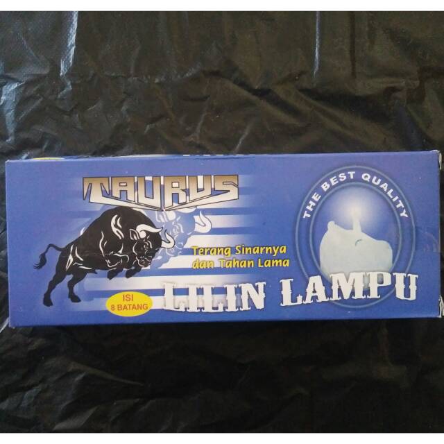 Lilin Putih "TAURUS" Jumbo Qty. 8 pcs/pack