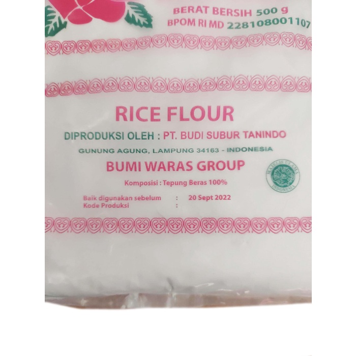 

ketan-beras-tepung- tepung beras murni rose brand 500 gr - rose brand rice flour halal mui -tepung-