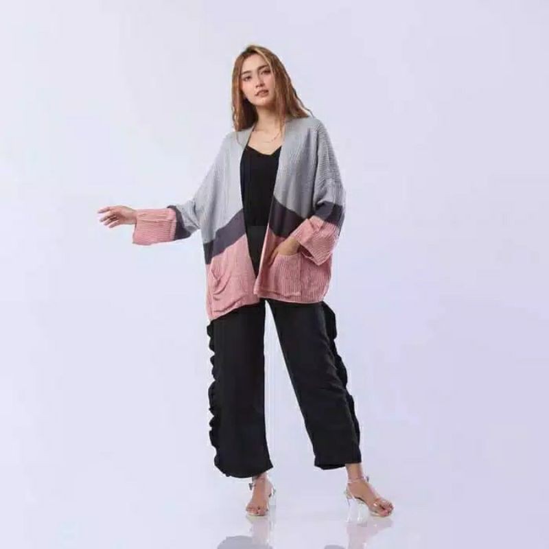 DISCOUNT !! Cameroon Cardy 7 GET  / Cardigan Oversize / Cardigan Wanita 7 GET
