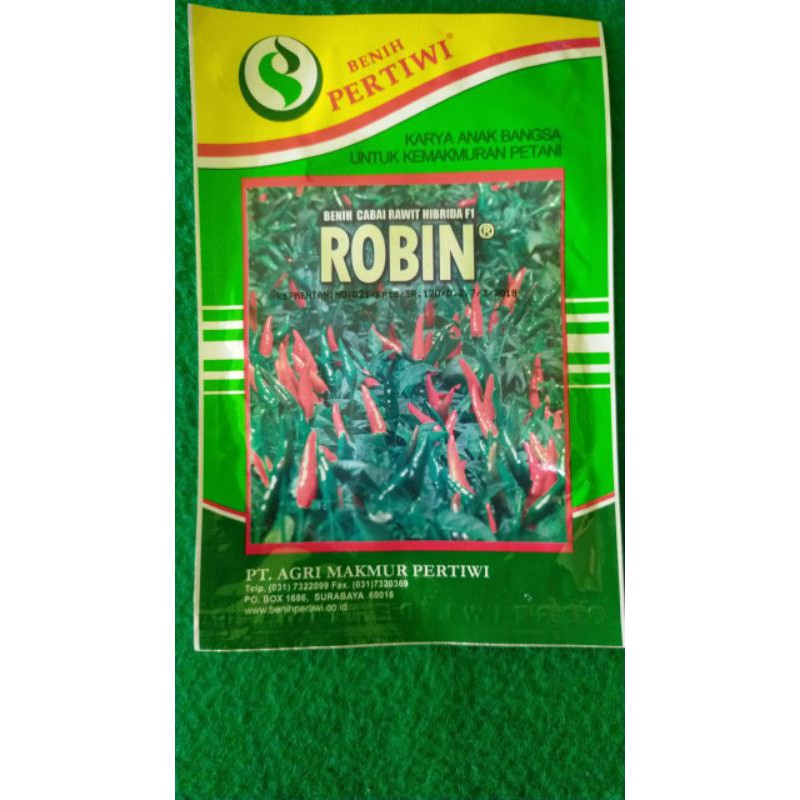 Benih Cabai Rawit Hibrida F1 ROBIN 5gram