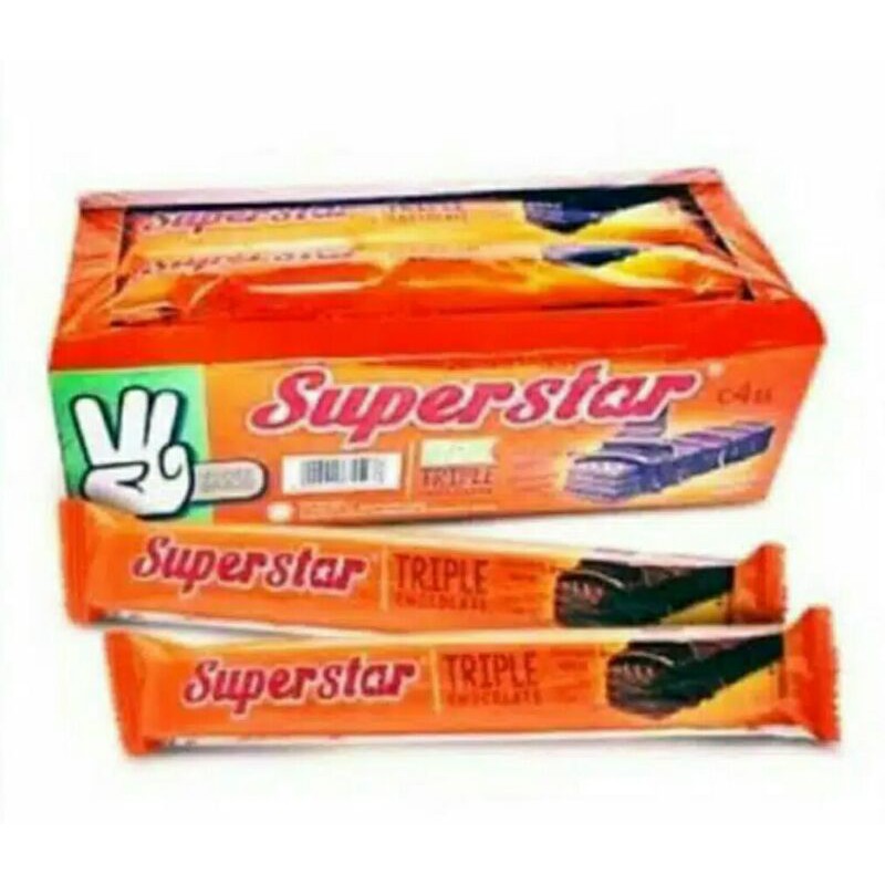 

Wafer Superstar Isi 12 Pcs x 18 gr
