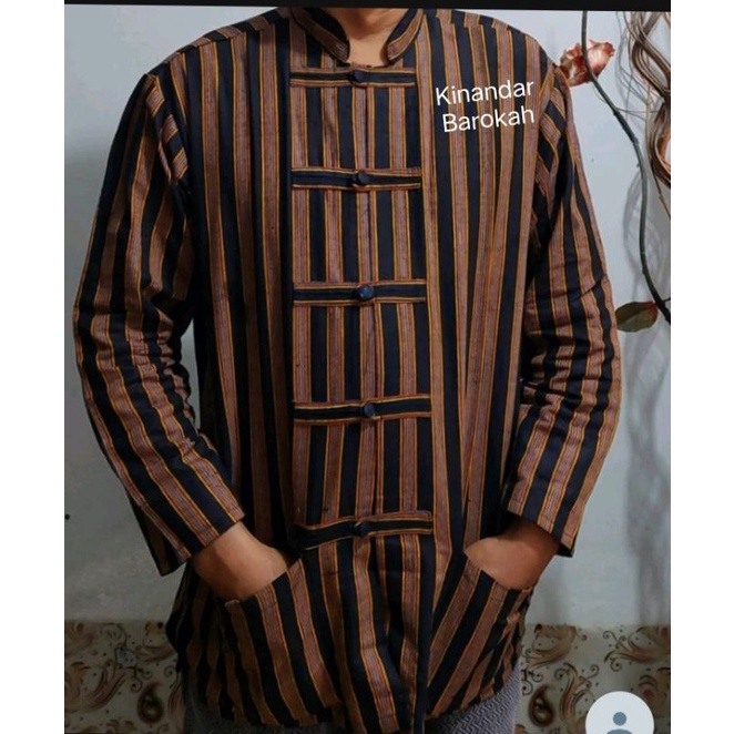 SURJAN LURIK KERAH SANGHAI / KOKO LURIK / LURIK COWOK / SURJAN LURIK KOKO CHINA