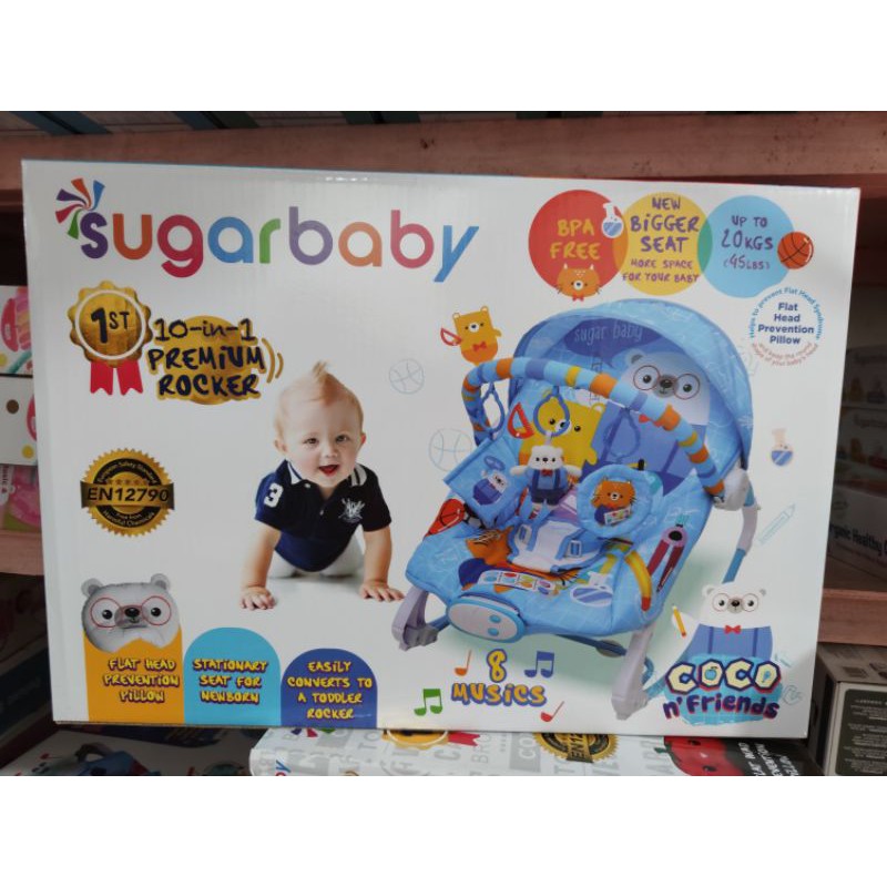 Bouncer Spacebaby SugarBaby Bouncer Rocking Premium