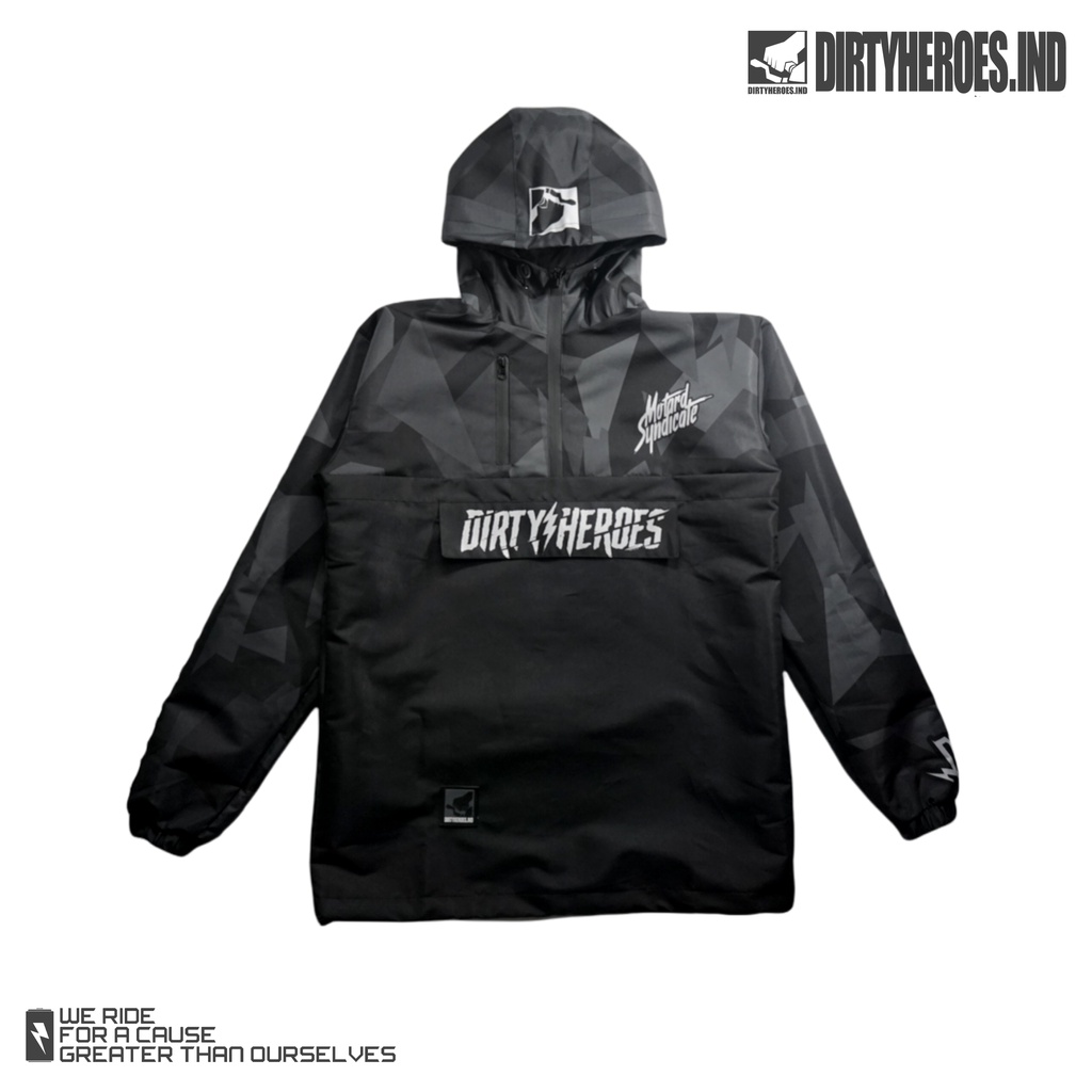 DIRTY HEROES THUNDER SKULL | ANORAK | JAKET | WINDBREAKER | SUPERMOTO | MOTARD | MOTOCROSS