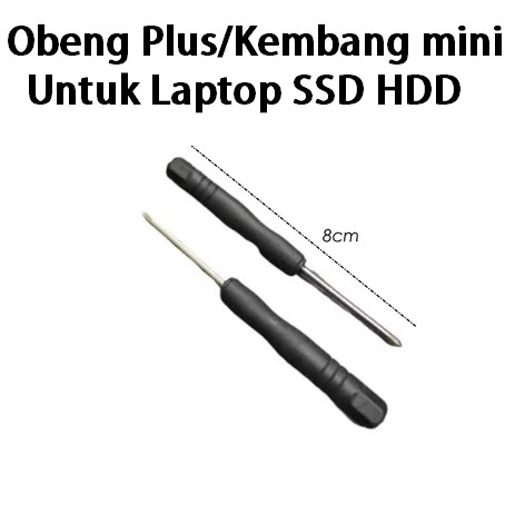 Obeng Plus Mini Untuk Baut/Sekrup Laptop HDD SSD
