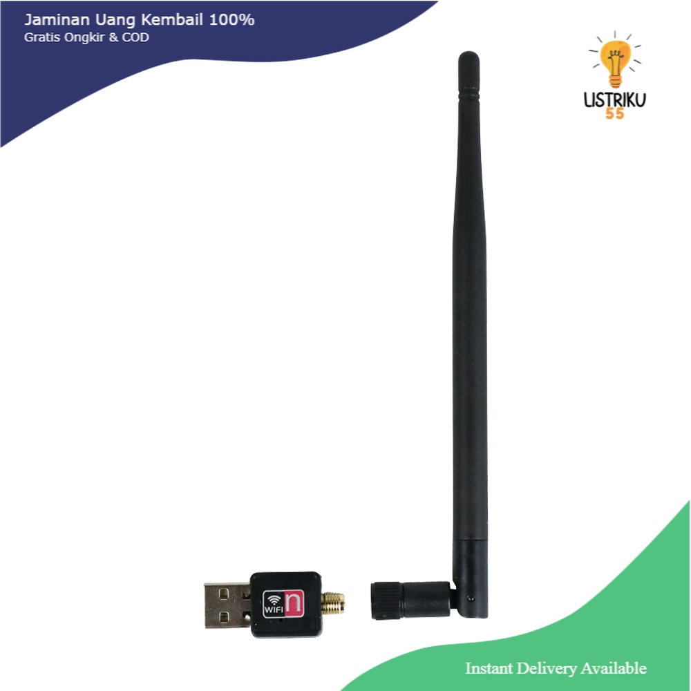 Overview of Wireless USB Adapter 802.11N 150Mbps Realtek 8188 Chipset Dengan Antena