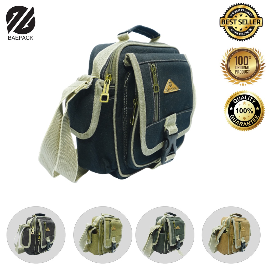 Tas Selempang Pria dan Wanita Parviz Baepack / Tas Slingbag / Original Baepack