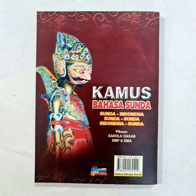 READY STOK !!! Buku Kamus Bahasa Sunda Untuk SD SMP SMA Bintang Indonesia
