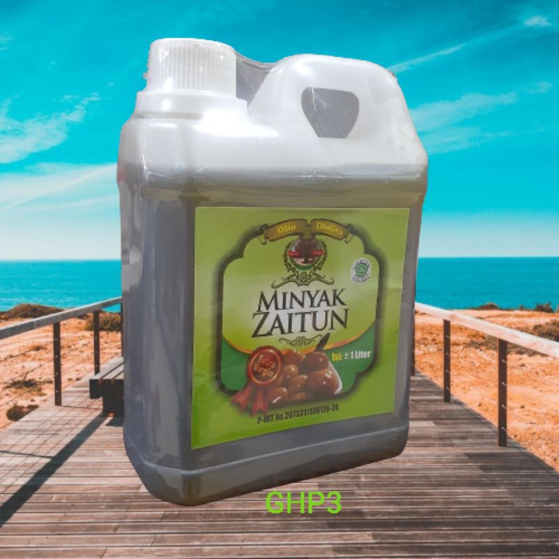 

Minyak Zaitun Extra Virgin 1000 ml Al ghuroba'