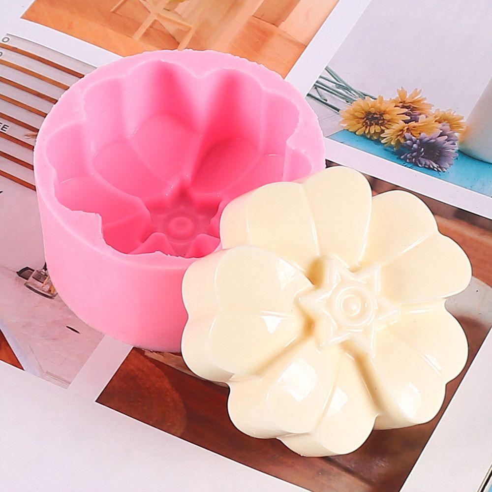 R-FLOWER Candle Mold Creative Handicrafts Casting Tool Cake Molds