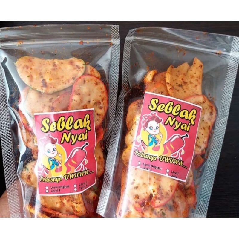 

Krupuk seblak nyai